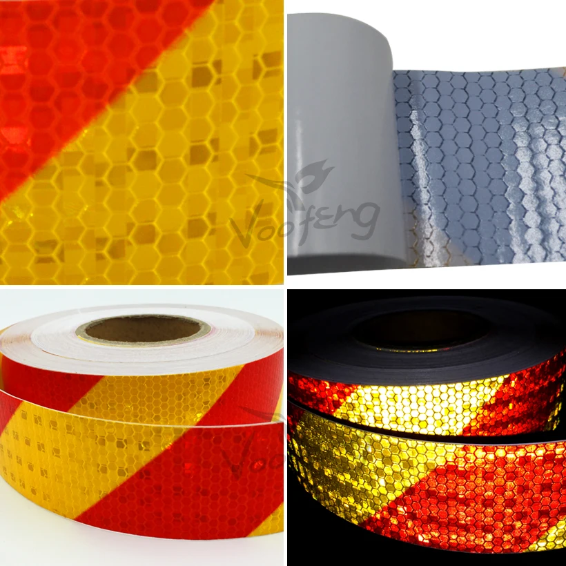 5x10m Reflective Safety Warning Conspicuity Tape Marking Film Sticker for Industry Transport Contruction Range 5x10m Reflective Safety Warning Conspicuity Tape Marking Film Sticker for Industry Transport Contruction Range