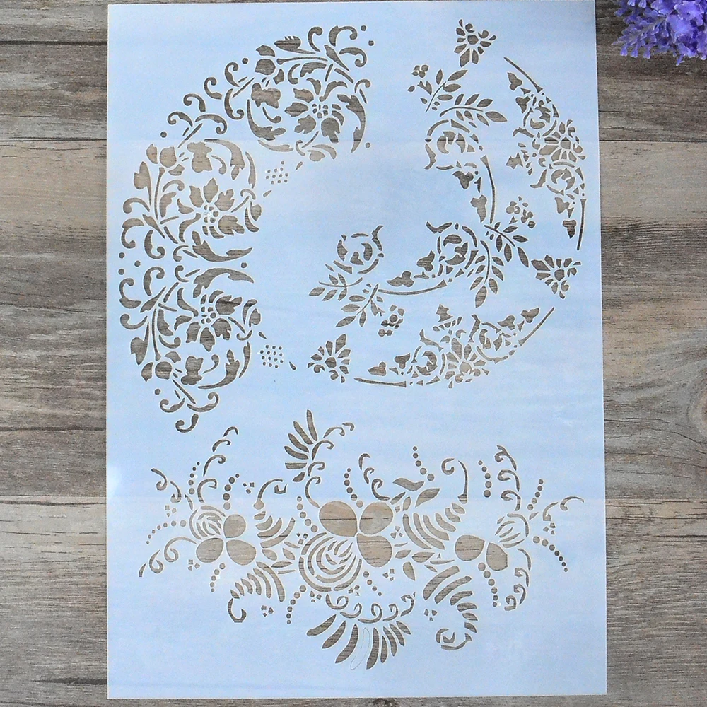 

DIY Craft Layering Stencils For Walls Painting Scrapbooking Stamping Stamp Album Decorative Embossing Paper Card