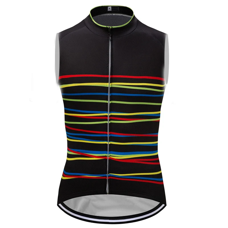 Men summer jersey Short Sleeveless Cycling Jersey wear Ropa Ciclismo