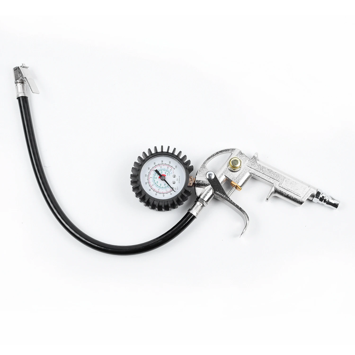 

Car Auto Air Compressor Tire Tyre Inflating Inflator Pressure Dial Gauge 220PSI