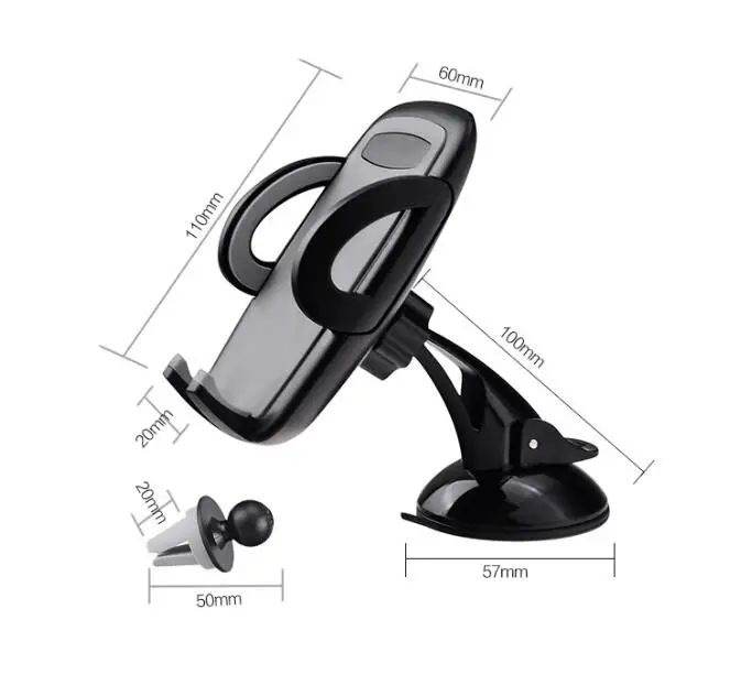 

Suction Car Air Vent Clip Phone Stands Holders For Huawei Mate 10 Lite,Nova 2i,Honor 9i/7X,Maimang 6,Honor V9 Play,P9 lite mini