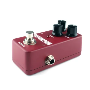 

Portable Mini Aluminum Alloy Distortion Pedal Portable Guitar Effect Pedal Guitar Parts & Accessories