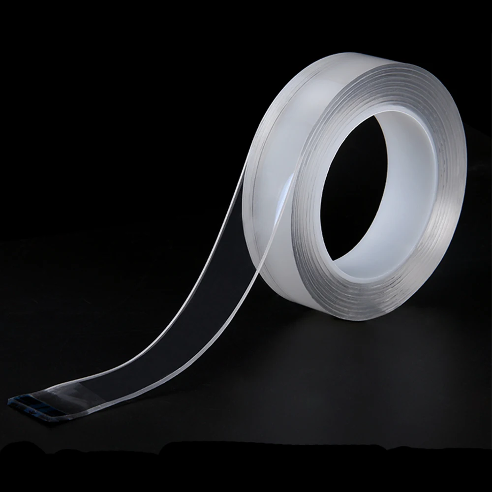 

1M 3M 5M Width 30mm 50mm Multifunctional Double Side Adhesive Tape Traceless Washable Adhesive Tape Nano Free Magic Tape