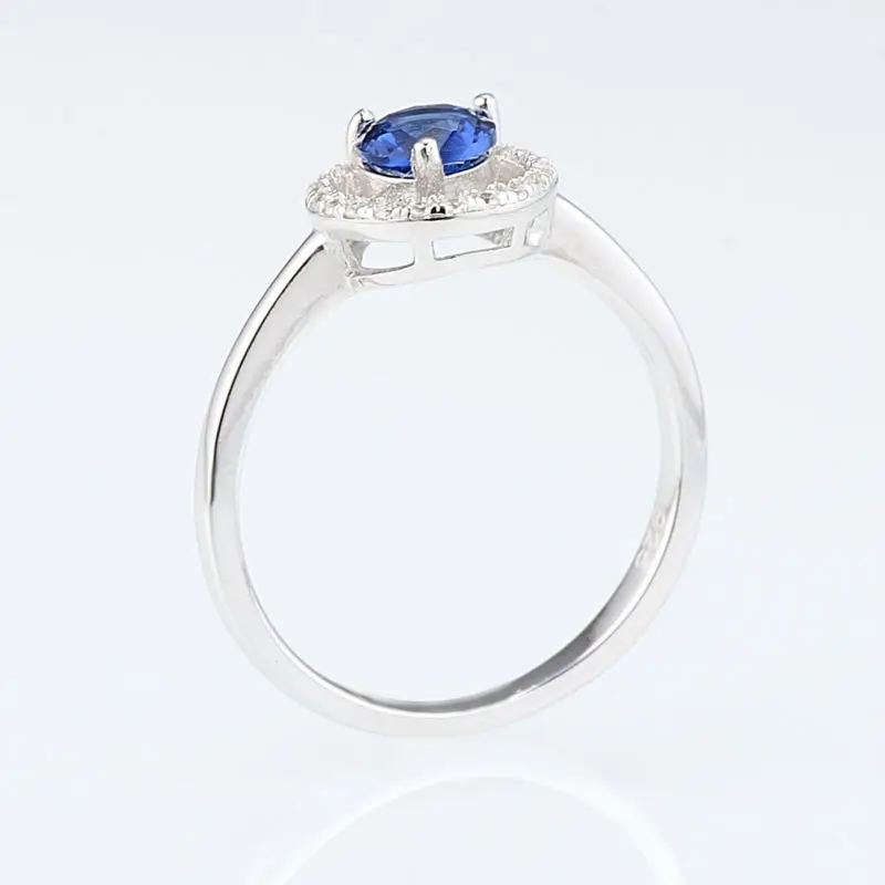 R307086BLGZSL925-SV2-Silver Ring