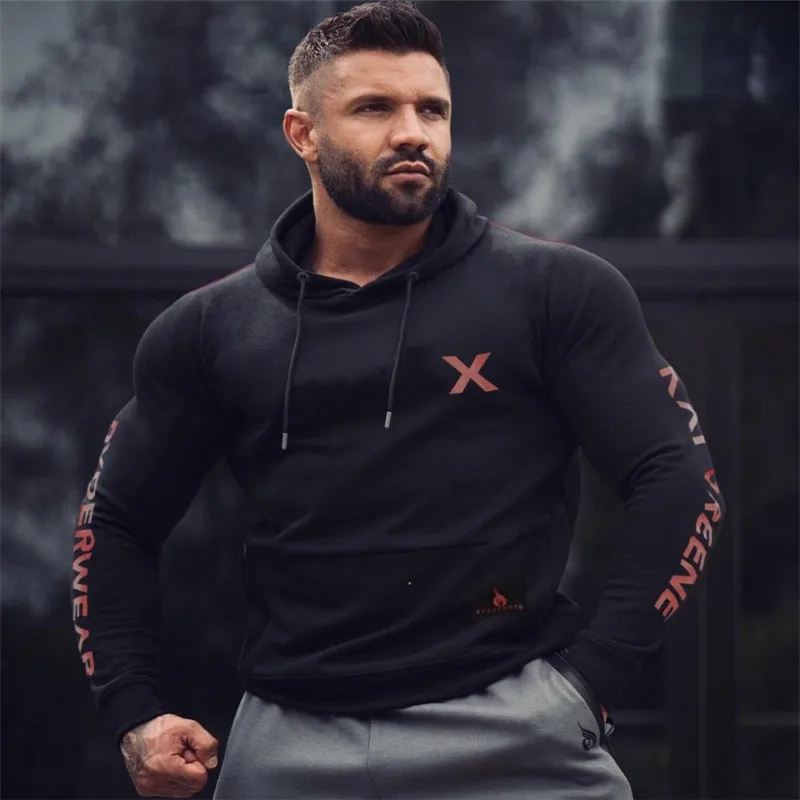 PYHAILLP новые осенние и зимние брендовые толстовки для мужчин высокого качества с буквенным принтом модные уличные тренировочные мужские толстовки