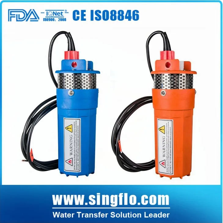 Submersible DC Solar water pump for 30M Deep Well 12V 6L min