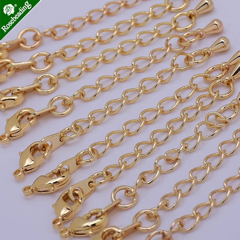 

56mm curb link extender chain,Layered Chain,chain extender,lobster clasps on each end,sold 10pcs/lot