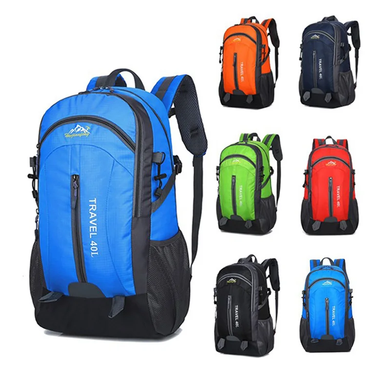  New Men Backpack USB Charging 40L Large Capacity Out Door For Male Bag Waterproof Casual Backpacks  - 32835039420
