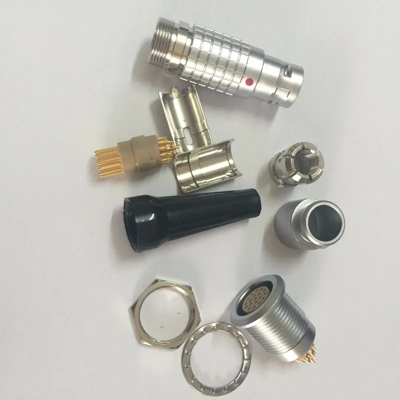 LEMO металлический круговой разъем FGG яйцо 2B 2 3 4 5 6 7 8 10 12 14 16 18 19 pin гнездовой мужской