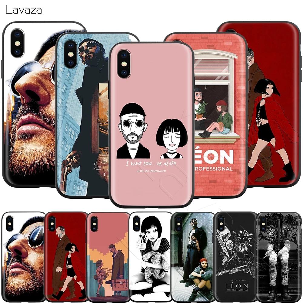 Чехол Lavaza Leon Matilda Natalie Portman для iPhone 11 Pro XS Max XR X 8 7 6 6S Plus 5 5s se |