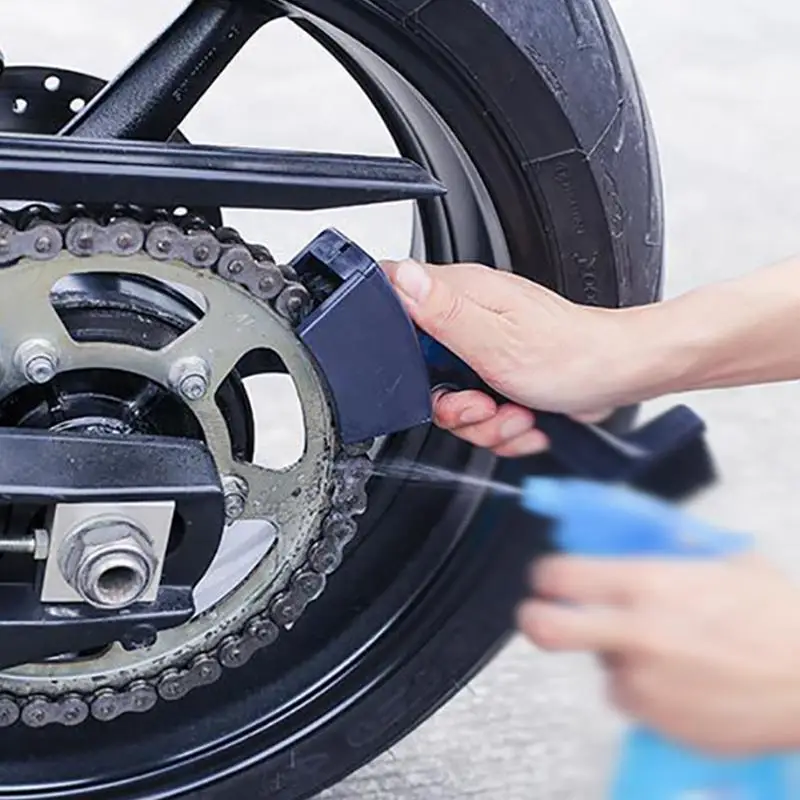 New High Quality Universal Motorcycle Chain Brush Quick Chain Washer Brush Cleaning Cleaning Tool