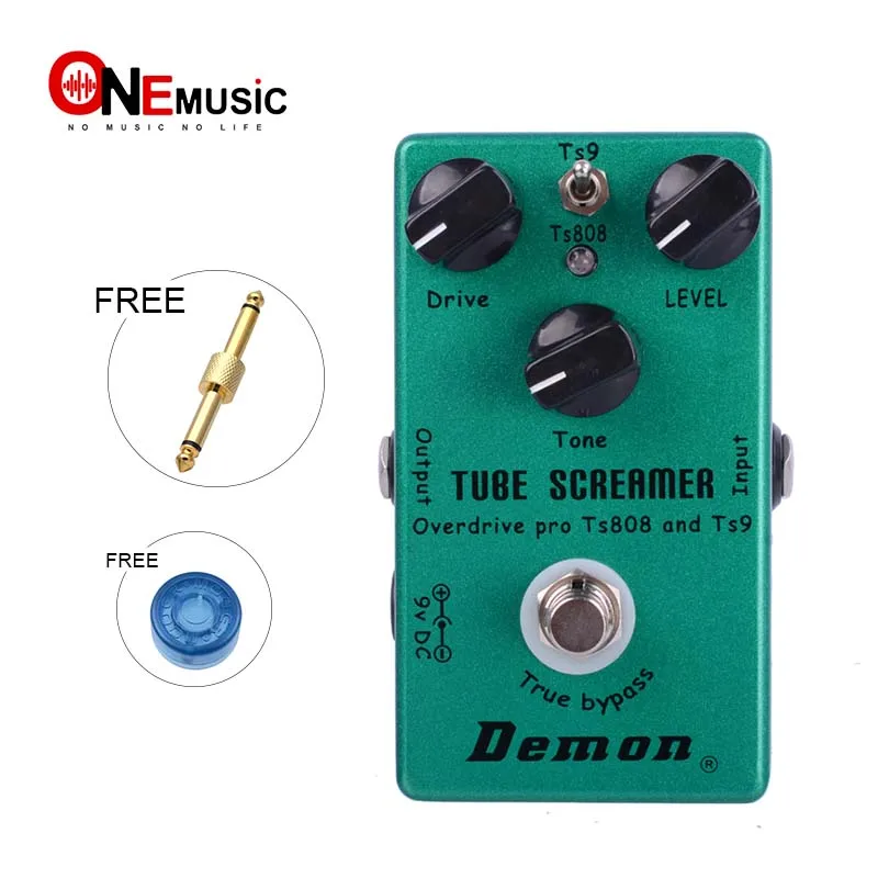 Najtaniej Demon TS808 Tube Screamer Overdrive Pro Vintage stroik do gitary elektrycznej