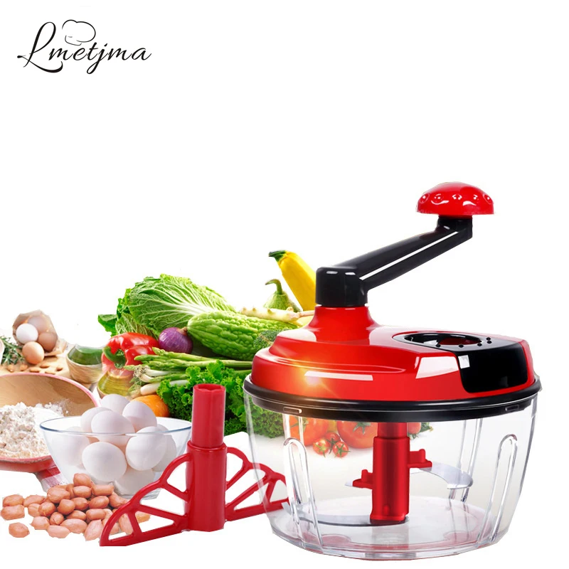 LMETJMA Multi function Vegetable Chopper Stainless Steel Vegetable