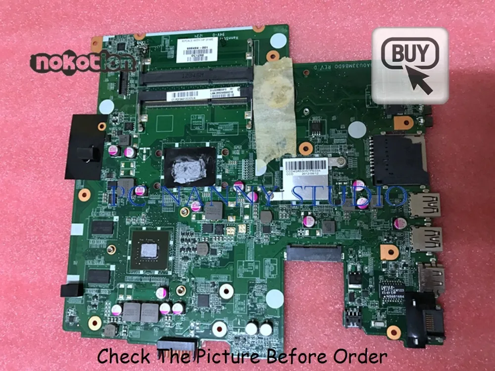 

PCNANNY 698494-001 DA0U33MB6D0 For HP Pavilion TouchSmart 14-b010us 14-B MOTHERBOARD GT630M 1GB i3-3217U tested