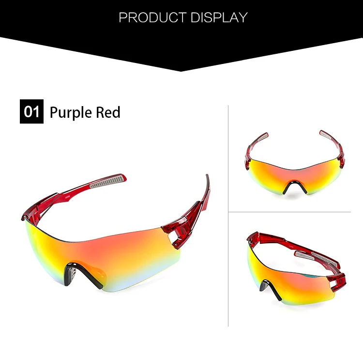 Firelion унисекс высокого качества Многофункциональные поляризованные Солнцезащитные очки для женщин Красочные объектива наружное Велоспорт для верховой езды Солнцезащитные очки для женщин 5 цветов - Цвет: Красный