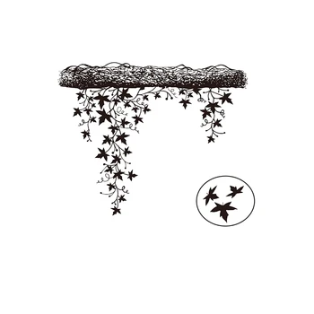 

creeping vine Silicone Transparent Rubber Clear Stamp for DIY Scrapbooking Card Making Kids Fun Decoration Supplies