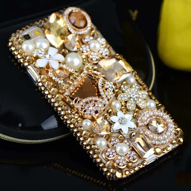 

Luxury Gold Purse Bling Crystal Cinderella Carriage Cases for Huawei Honor 20 Pro 20 10 8 9 Lite 8A 8C 10i 8S 8X Funda