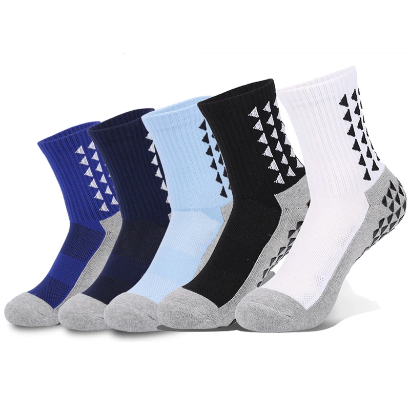 Tutomptu 9 пар нейлоновые мужские и женские нескользящие футбольные носки износостойкие спортивные носки Дышащие футбольные носки