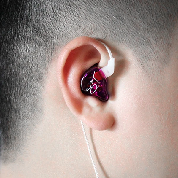 KZ ZST Pro Armature Dual Driver Earphone Detachable Cable In Ear Audio Monitors Noise Isolating