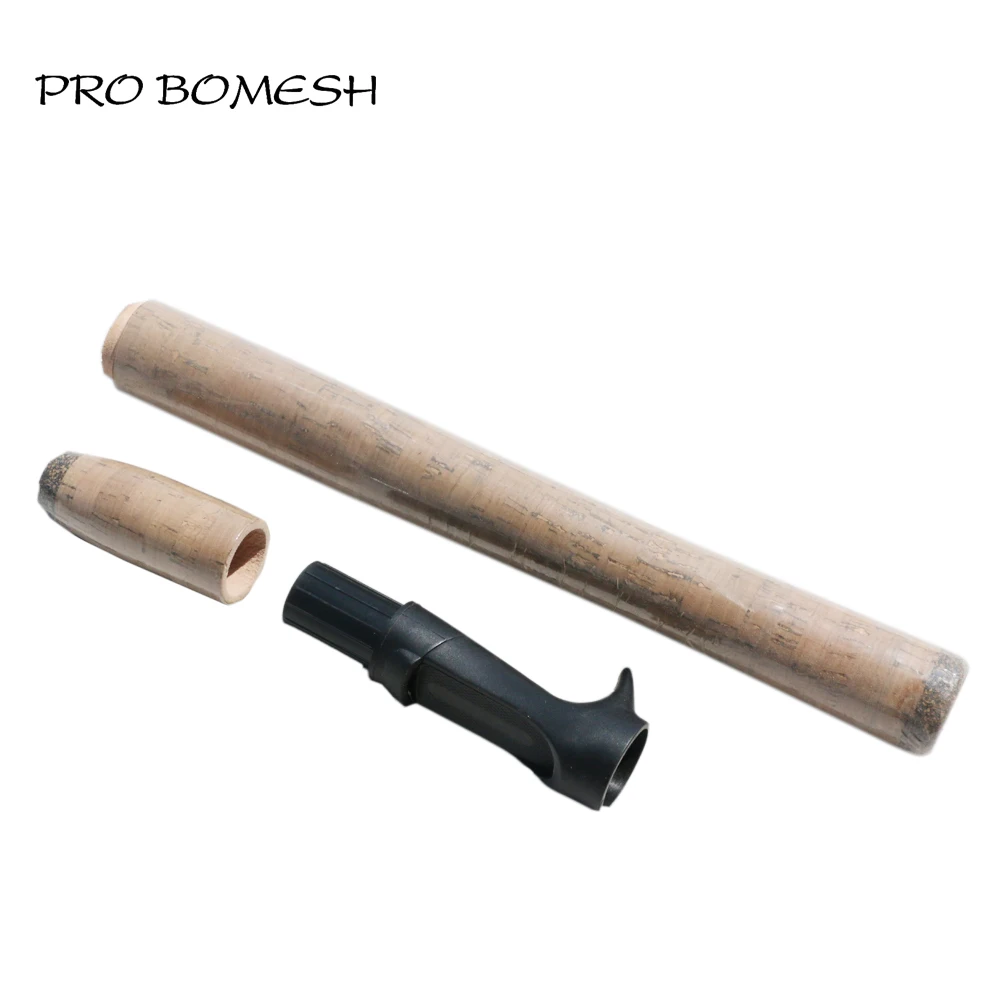 Pro Bomesh 2 компллот Корк спиннинговое литье стержень ручка комплект 16 # катушка