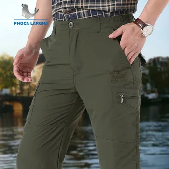 

Men's Cargo Pants Casual Multi Pockets Military Tactical Pants Men Outwear Streetwear Army Straight Slacks Long Trousers Clothes