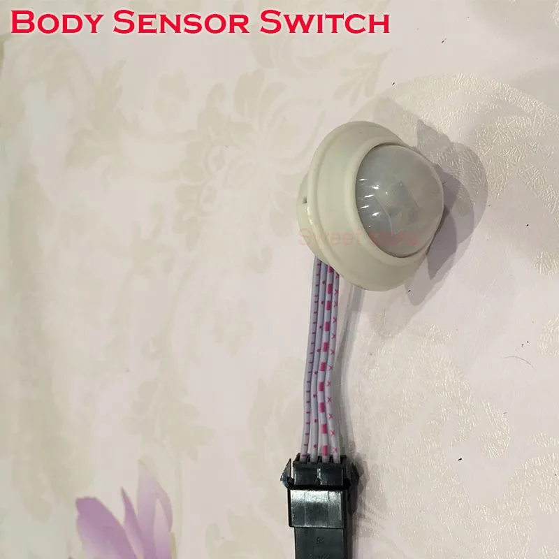 New AC220V IR Infrared Module Body Sensor Intelligent Light Motion Sensing Switch New Worldwide 1pc (2)