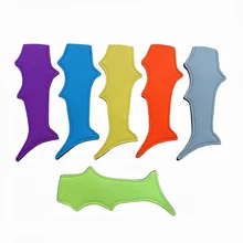 new Shark tail Freezer Ice Pop Sleeves Popsicle Holder 60 pcs