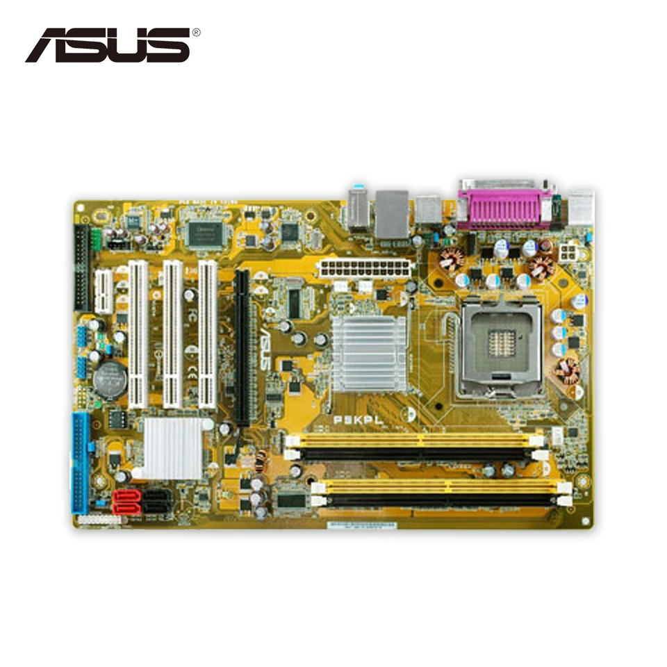 Original Used Asus P5KPL Desktop Motherboard G31 Socket LGA 775 DDR2 SATA2 ATX 100% Fully Test asus original motherboard g31m s2l g31 ddr2 lga 775 motherboard