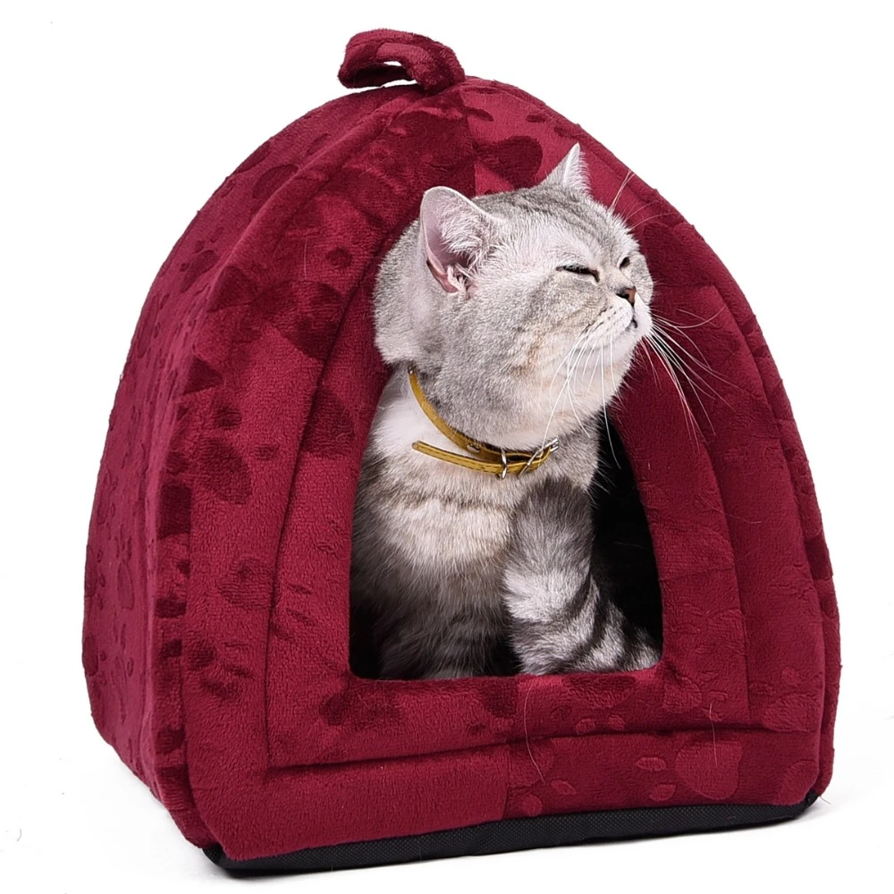 Lit Cone Pour Animaux De Compagnie Niche Pour Chien Chat Super Mignon Pour Chiot Chaton Doux Et Confortable En Ete Printemps 5 Couleurs Haute Qualite Aliexpress
