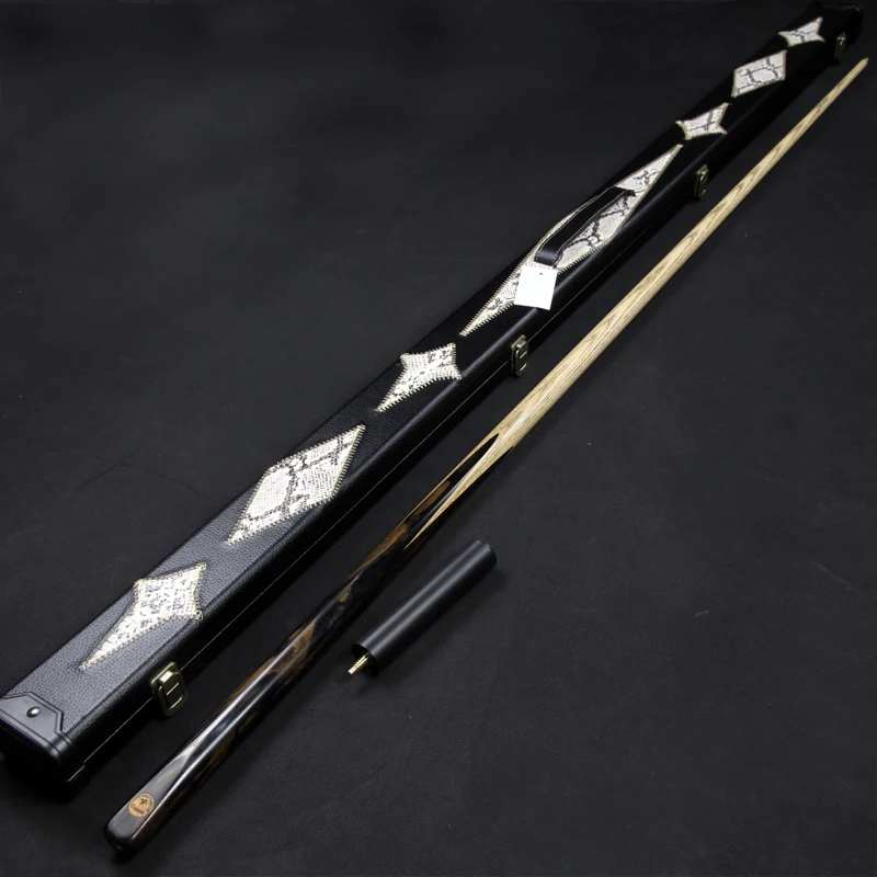 Новый Cuppa One Piece Снукер Cue Stick с чехлом 5A Северная Америка пепельная бильярдная