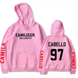 Розовые модные милые универсальные печатные Камила Кабельо-никогда не быть тем же Tour Hoodie красивый свитшот пуловер Harajuku для пар