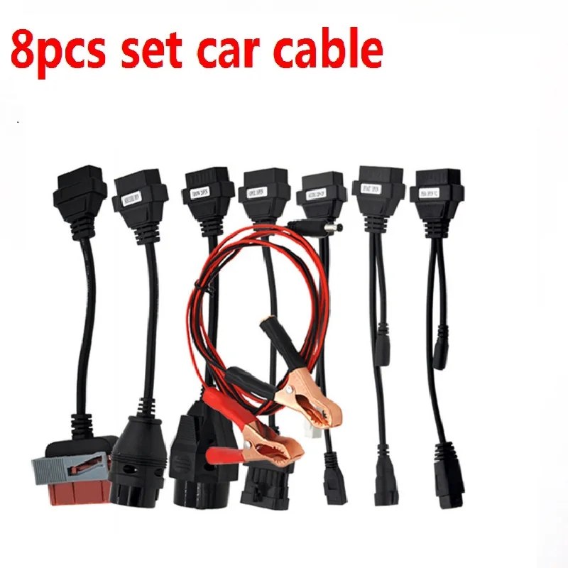 TCS CDP Pro150E кабели для грузовиков Кабели-адаптеры CDP Pro obd сканер 2016R0/2015R3 bluetooth для автомобиля autocome кабель TCS CDP Pro plus - Цвет: car cable