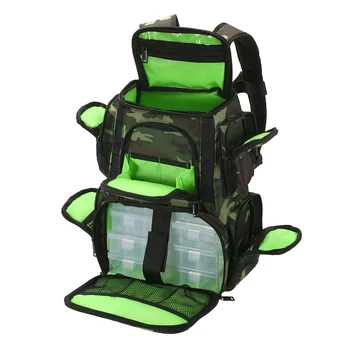 Lixada Fishing Backpack +Fishing Tackle Boxes 1