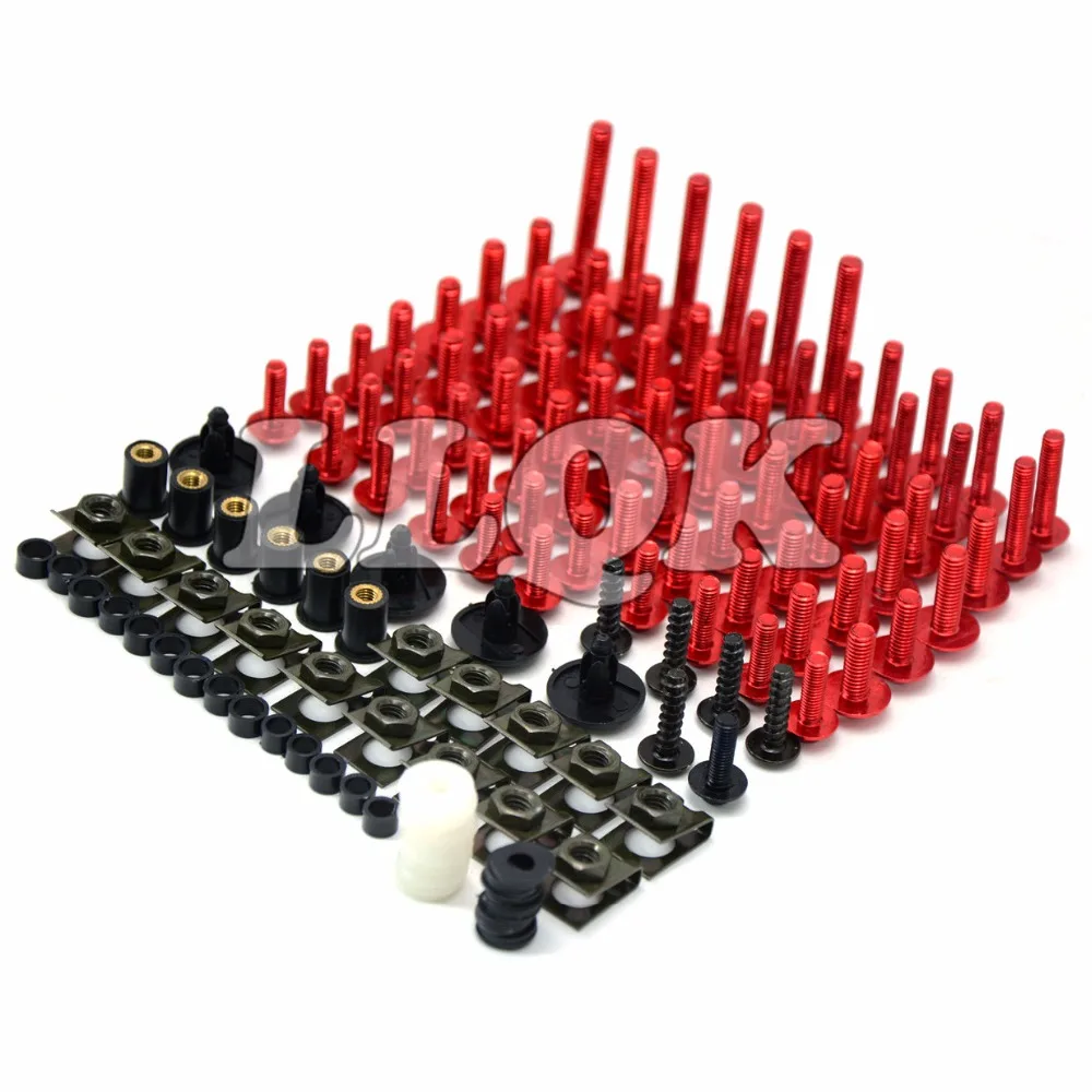 

Universal Windshield CNC Motorcycle fairing body work Fasten bolts screws for CAN-AM Spyder SM5 DUCATI 899 Panigale 1198