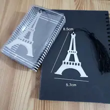 100 коробка(1 шт./кор.) Романтические мини металлические закладки с кисточкой металлические закладки канцелярские свадебные подарки