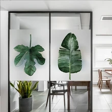 Пользовательский размер стеклянная оконная пленка статическая цепляющаяся матовая домашняя Фольга наклейки водонепроницаемые для ванной гостиной кухни лист