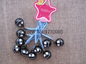 

New 50 Pcs Cute Nightmare Before Christmas Cartoon key chain Cell Phone Strap Bell Charm