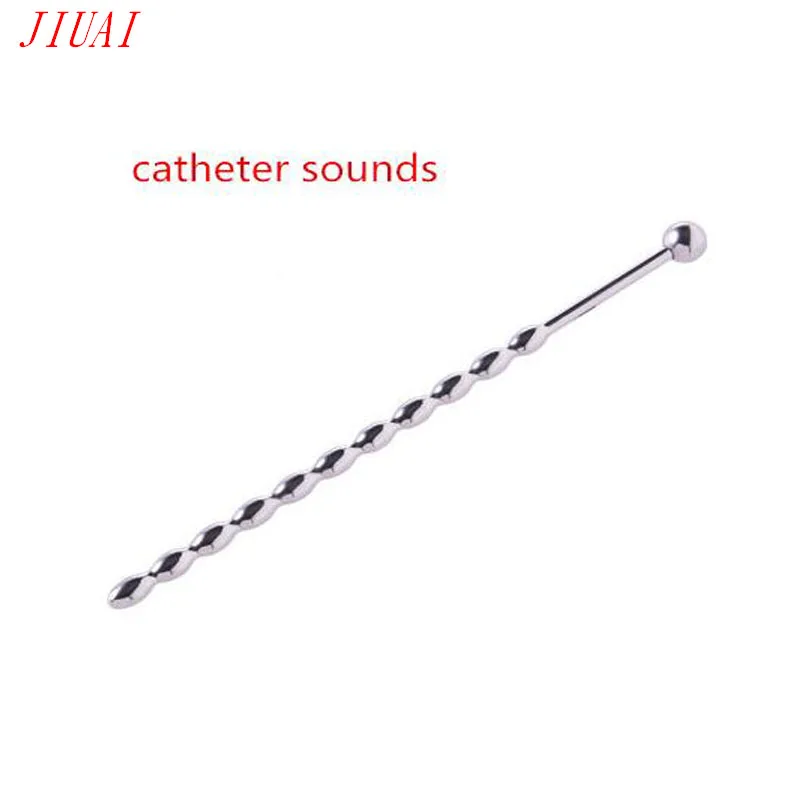 Male Urethral Sounds Catheter Prince Albert's Wand Solid Urethra Dialator Beads Stick Penis Plug Sex Toys For Man | Красота и