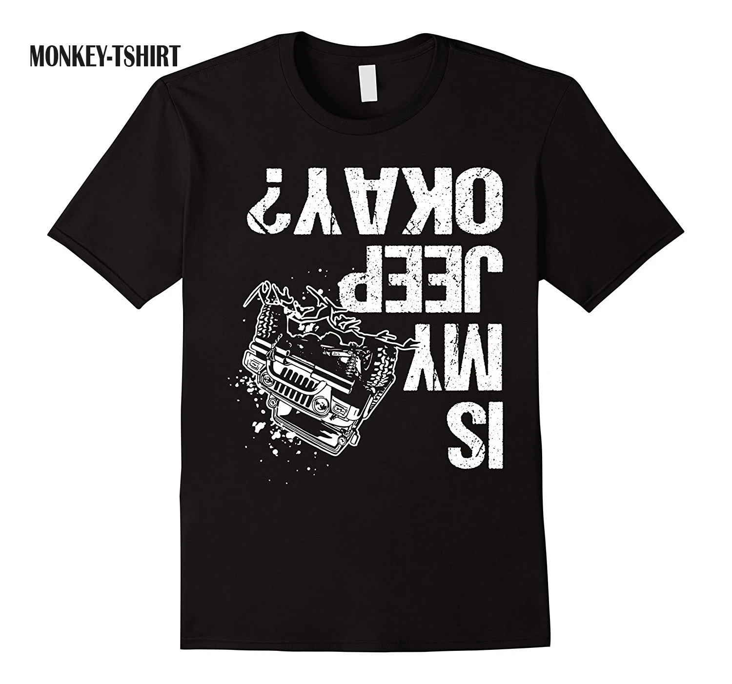 Моя Jeep хорошо? Смешные джип Lover Off Road футболка Для мужчин Топы корректирующие