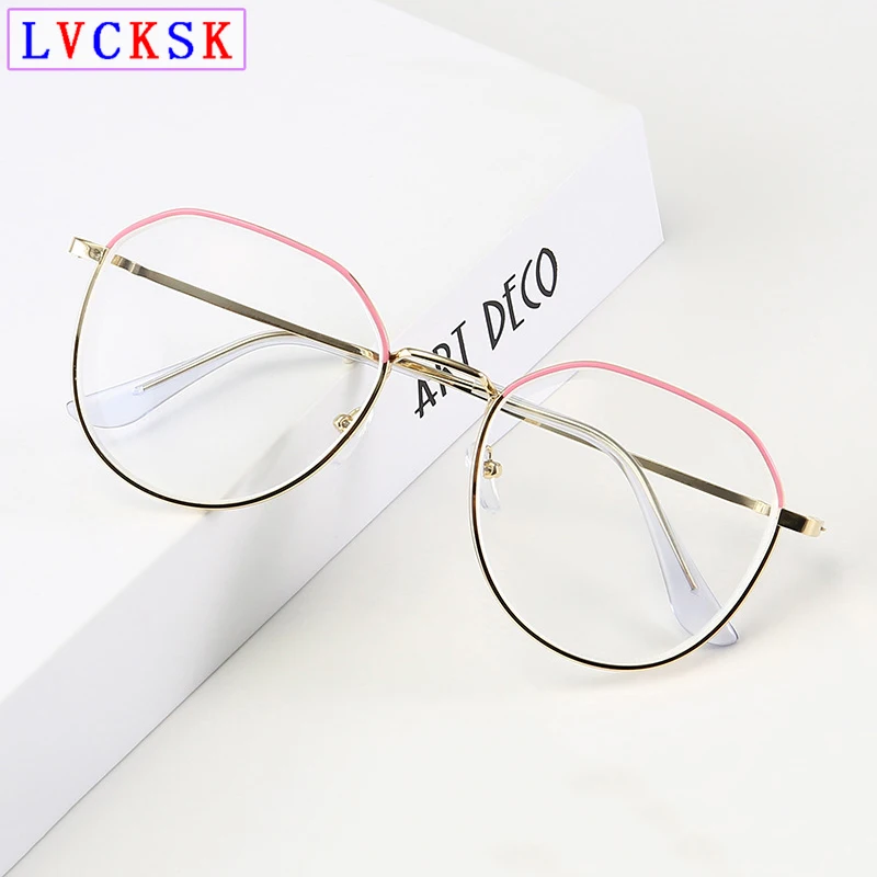 Gafas de miopía terminadas para mujer, gafas de bloqueo de luz azul, marco de retazos de Color, gafas cortas de visión-1-2-3 -3,5-4,5 A3