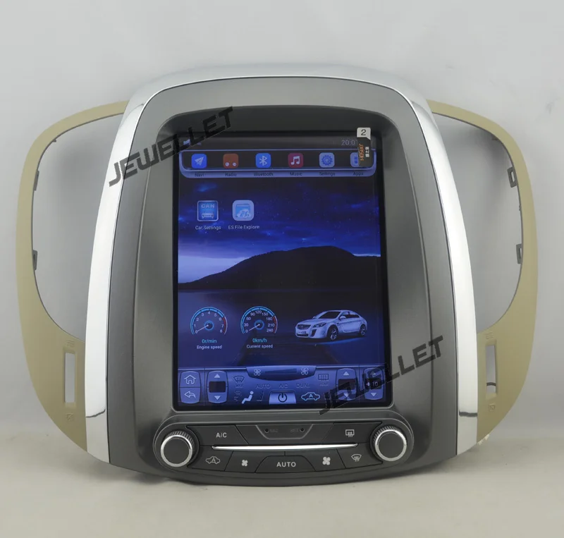 Sale 10.4" tesla style vertical screen Octa core Android 8.1 Car stereo GPS navigation for Buick Lacrosse 2010-2013 2