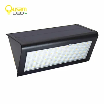 

Outdoor Solar Porch LED Lights With Radar Motion Sensor Upgraded Double Brightness 800LM 48LEDs Wireless Security Lighting