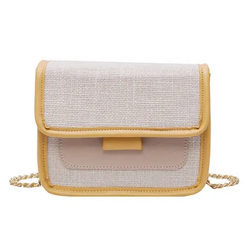 

Women's Bags Fashion Linen Slant Single Shoulder Purse Messenger sac main femme torebka damska shopper bolsos mujer woman bag