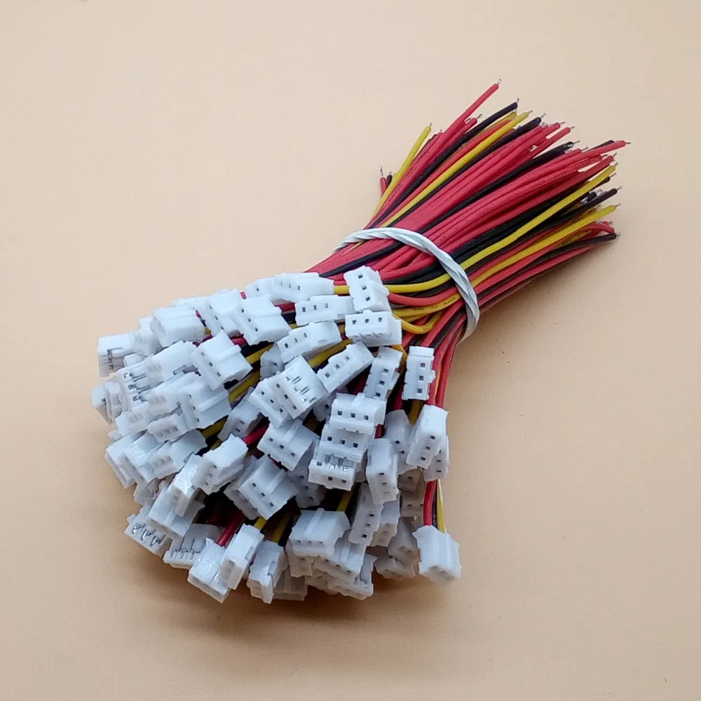micro jst mini conector plug with wires 01