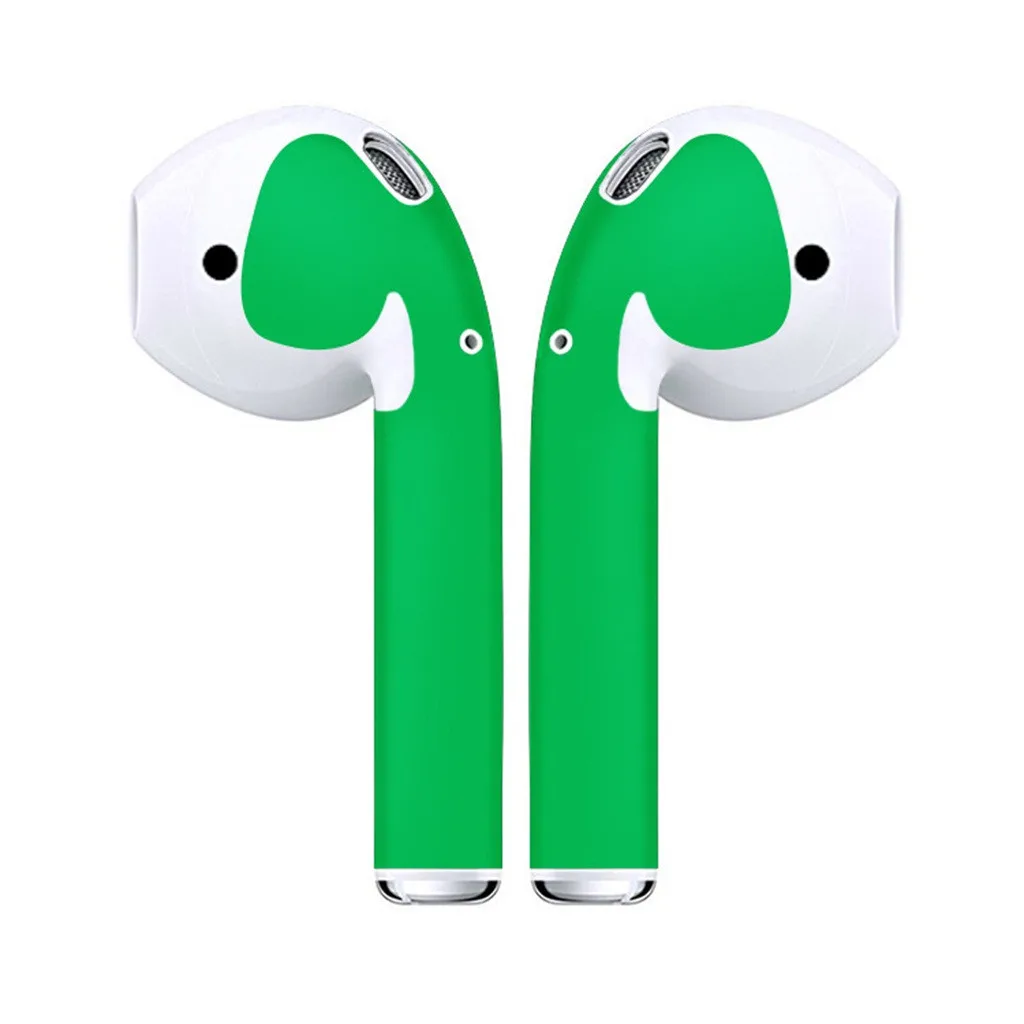 Однотонная дизайнерская виниловая пленка для Apple AirPods Skins защитная пленка s Наклейка на весь корпус наклейка 3M Водонепроницаемая пленка с защитой от царапин