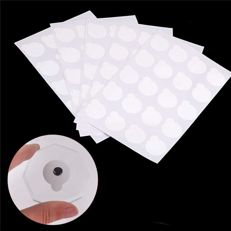 100pcs Bag Eyelash Extension Rubber Mat Glue Holder Eye Lash