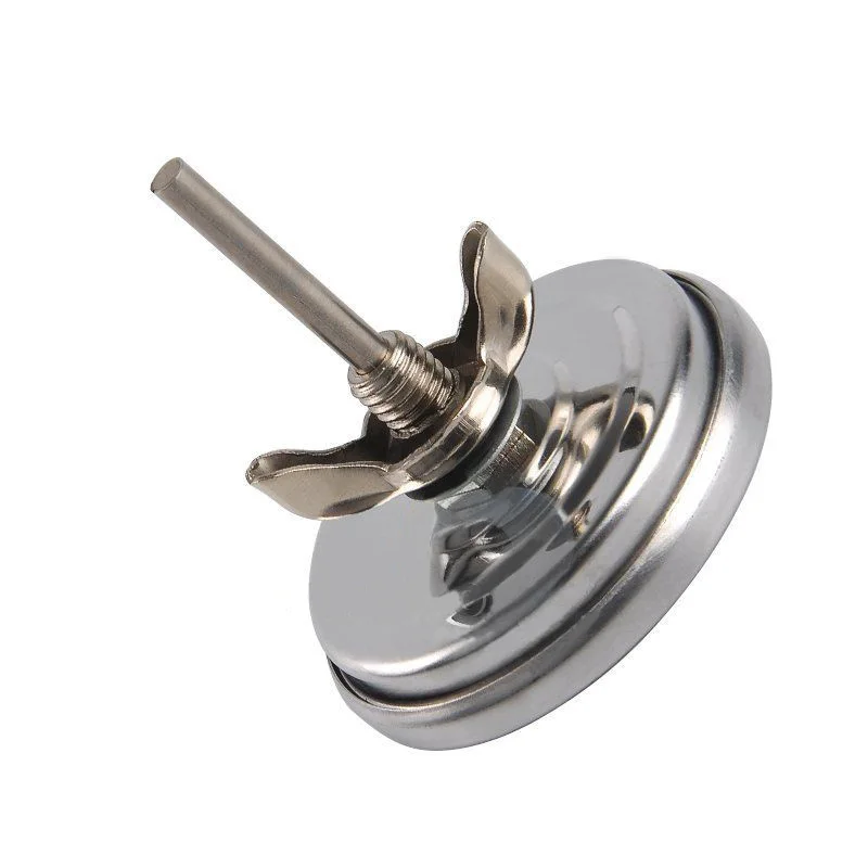 1pc Stainless Steel BBQ Smoker Grill Thermometer Barbecue Meat Temperature Gauge 50-500? For Oven Cooking Tool