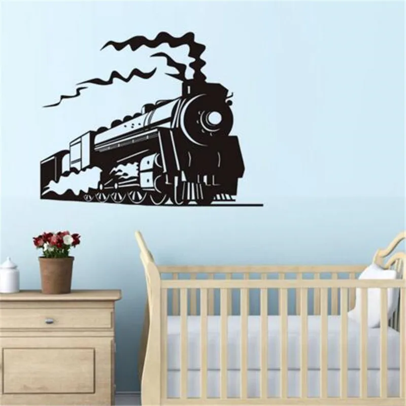 train wall decals