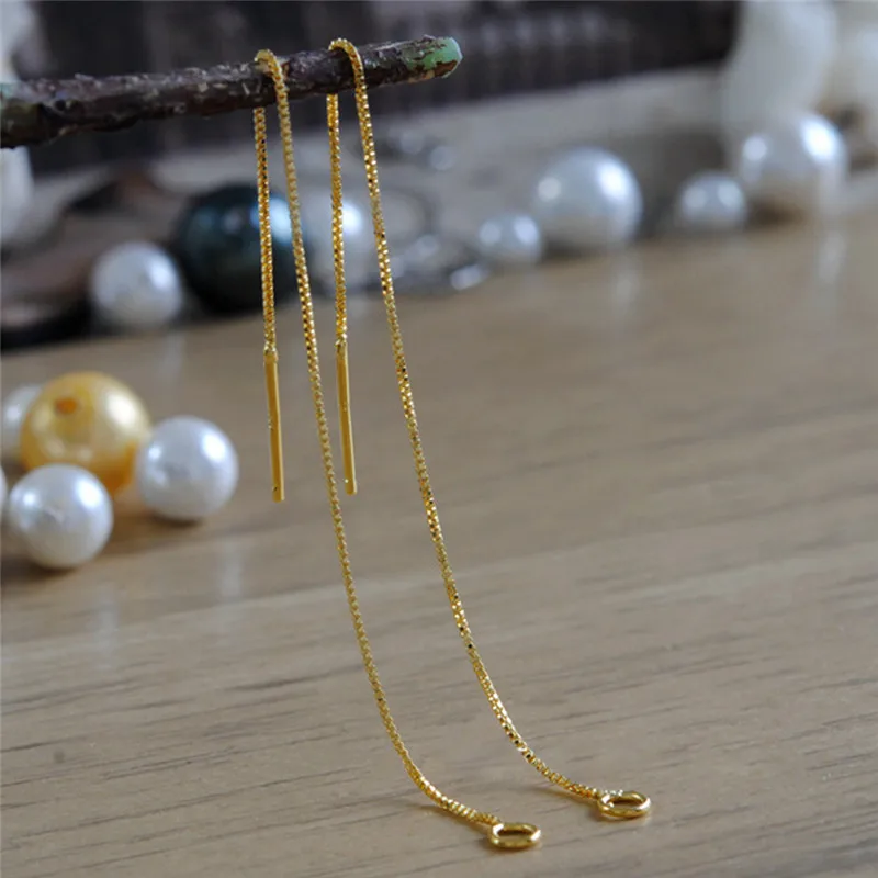 

1PCS OL Style Long Line Chain Drop Dangle Earrings Fashion Brand Jewelry Strike Ear Cuff For Women Girls