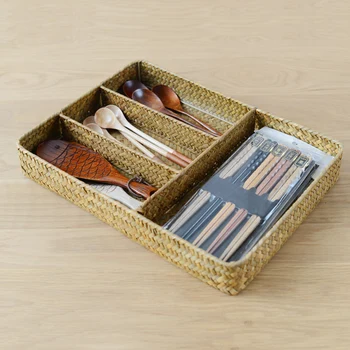 

Straw Organizer For Knife And Fork 37*27*5CM